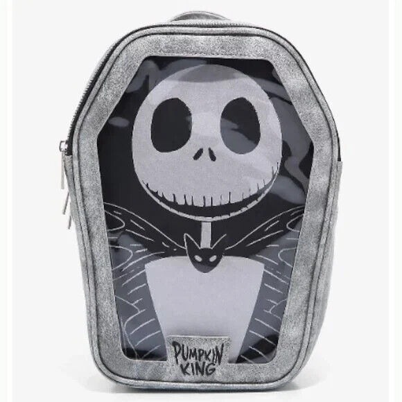Disney The Nightmare Before‎ Christmas Jack Pin Collector Mini Backpack - Picture 1 of 6